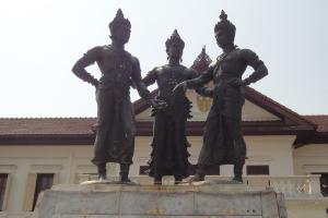 Монумент трем королям в Чиангмай