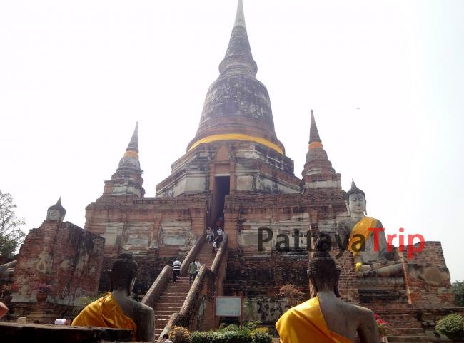 Wat Yai Chaimonghon в Аюттайя (Тайланд)