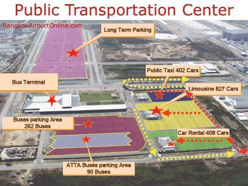 Схема расположения Public Transport Center