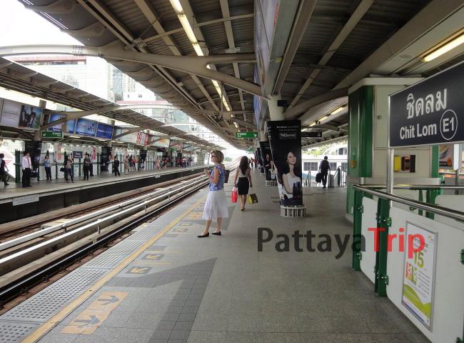 Наземное метро Бангкока (BTS)