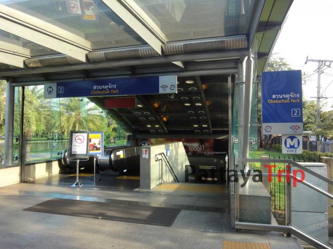 Chatuchak Park - станция подземного метро MRT