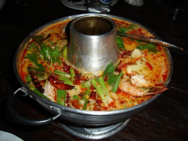 тайский суп Том Ям