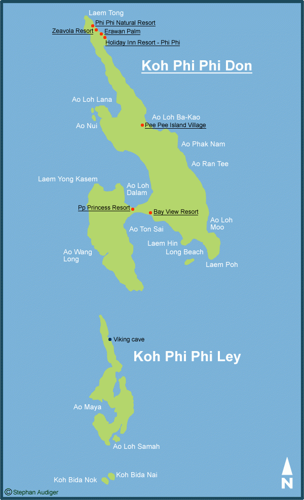Острова Пхи-Пхи Дон и Пхи-Пхи Лей