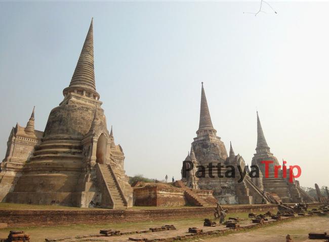 Wat Phra Si Sanphet в Аюттайе