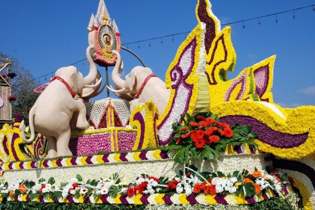 Фестиваль цветов в Тайланде