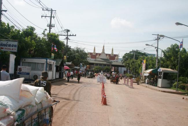 Погранпереход на визу в Камбоджу из Тайланда