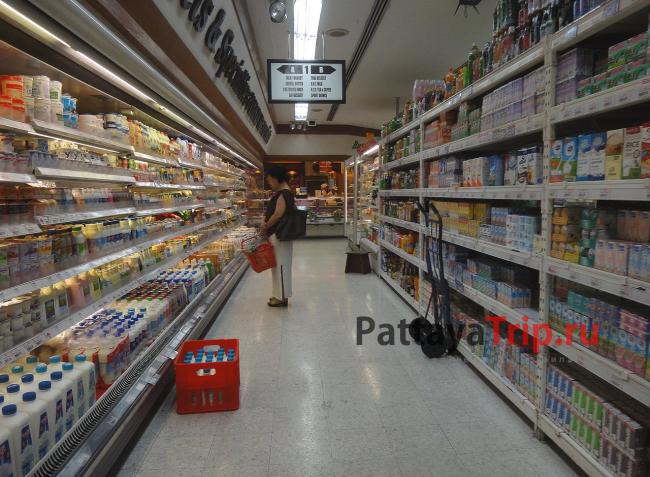 Супермаркет Foodland в Паттайе