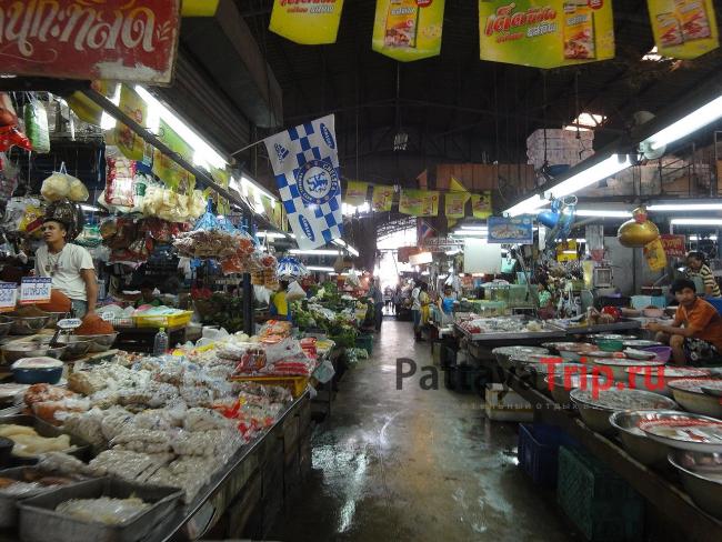 Рынок на Южной улице в Паттайе