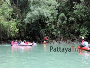Экскурсия с Пхукета - путешествие на каноэ вокруг островов провинции Пханг Нга